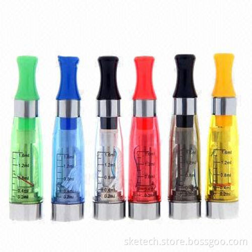 Colorful CE4+ Atomizers, CE-/RoHS-approved E-cigarette